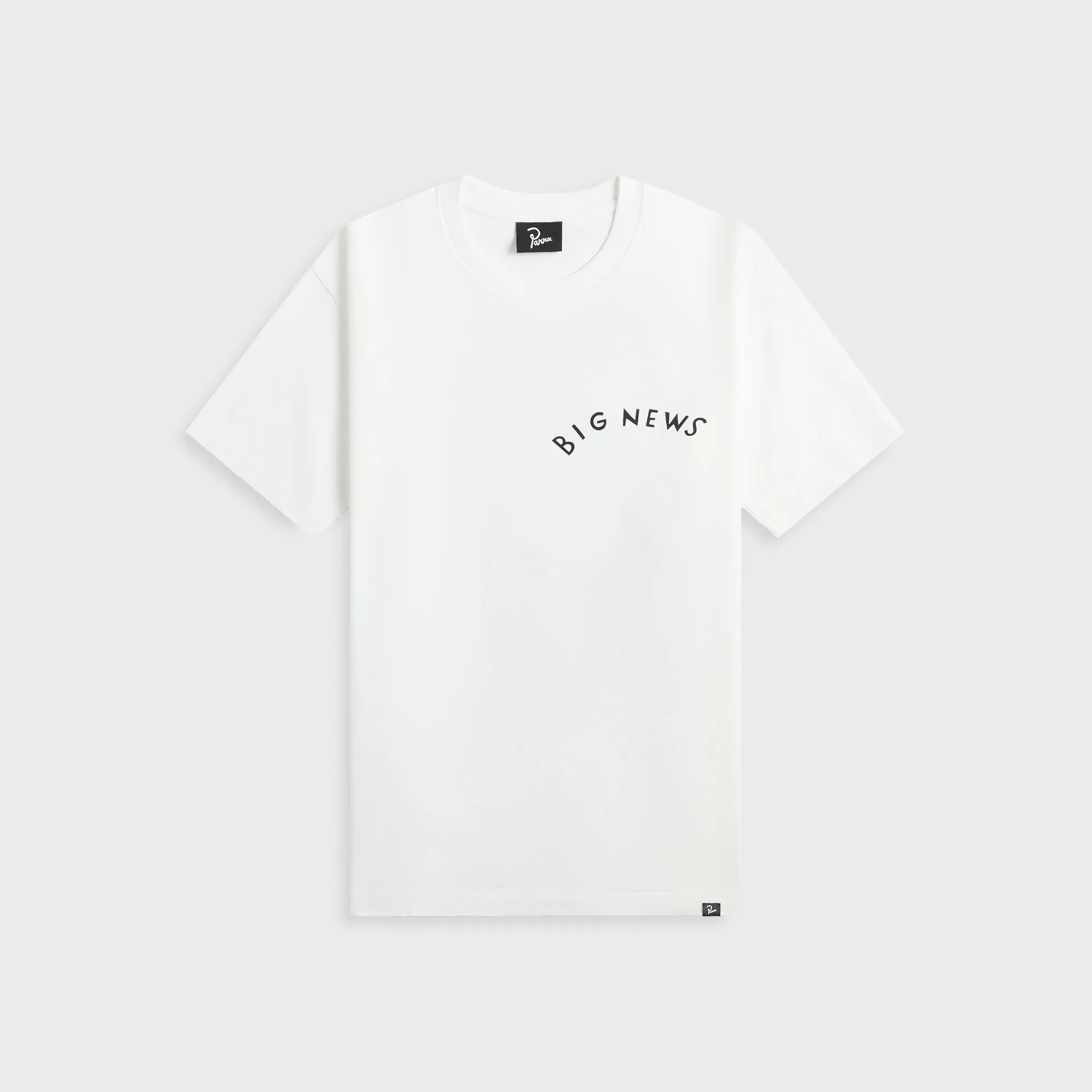 by Parra Big News Tee - White School Uniform Sport Flex