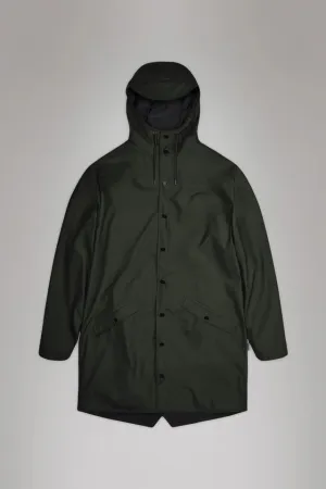 Bomber Cut AbrasionResistant Rains Long Jacket W3 Green