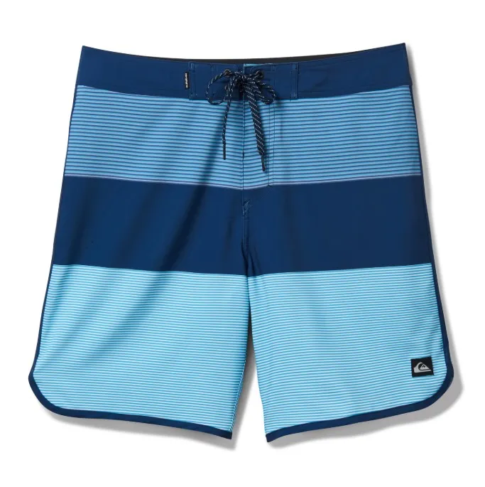Quiksilver Mens Boardshorts Surfsilk Tijuana 19" Flatlock Seams Four Way Stretch Fabric