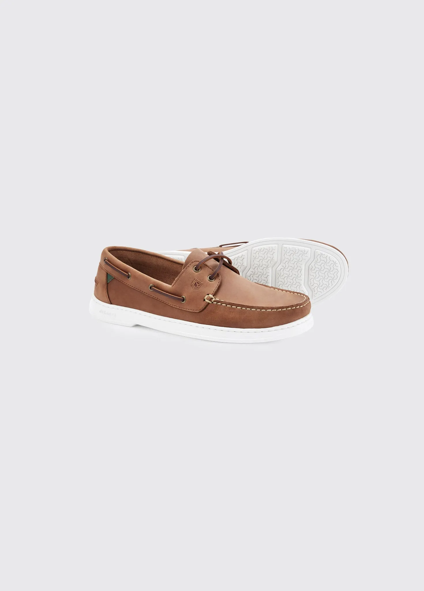 Youth Edge Oceania Mens dubarrylite? Two Eye-Tie Moccasin - Chestnut