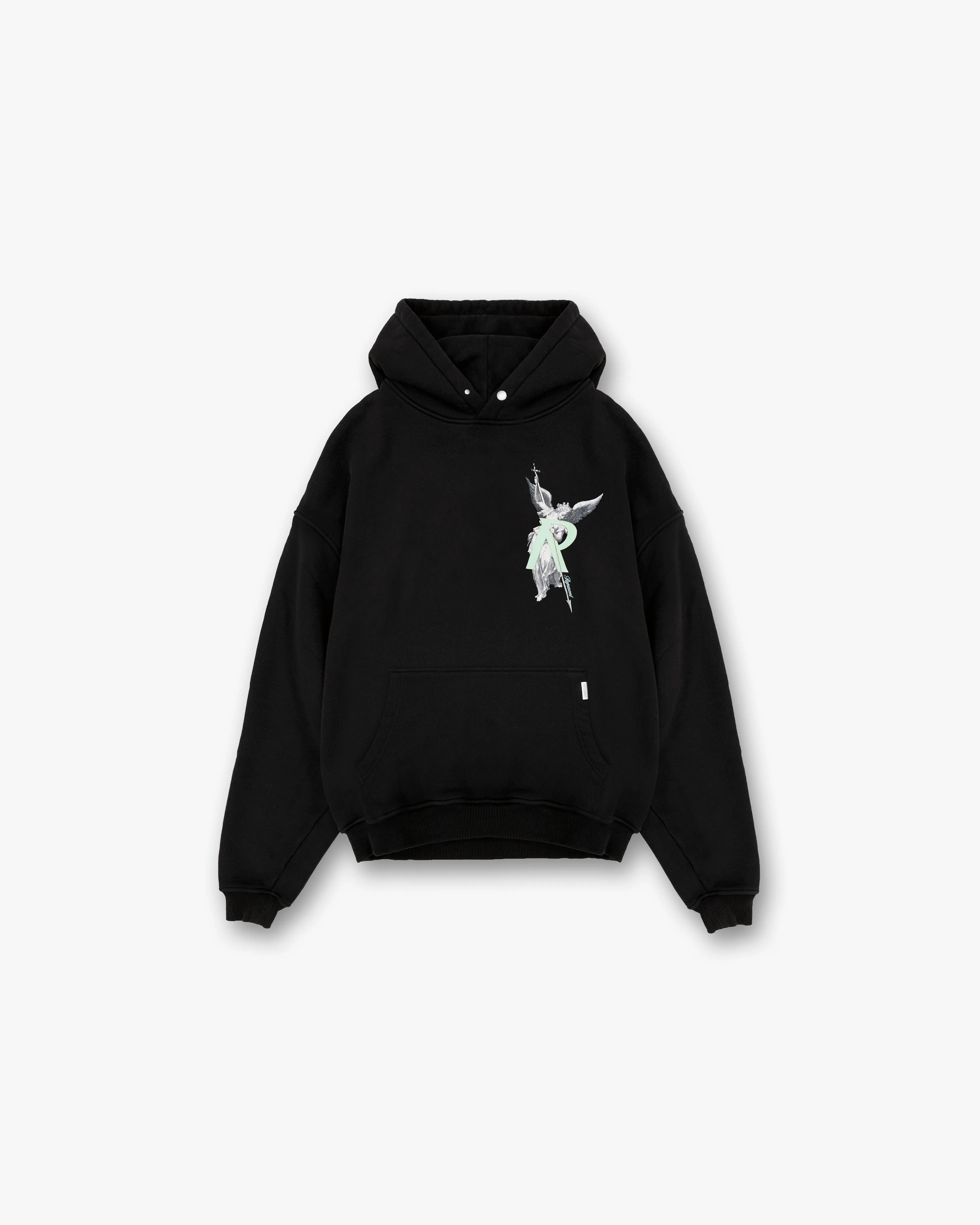 Archangel Initial Hoodie - Jet Black product swimming suitable buoyancy