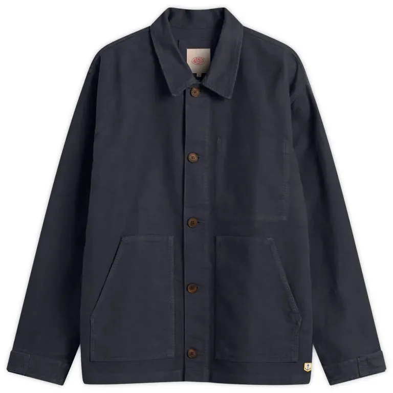 Sporty Layers Armor Lux Fishermans Jacket Tornado Blue