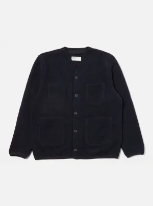 Winter Outerwear Universal Works Field Jacket Wool Fleece Navy