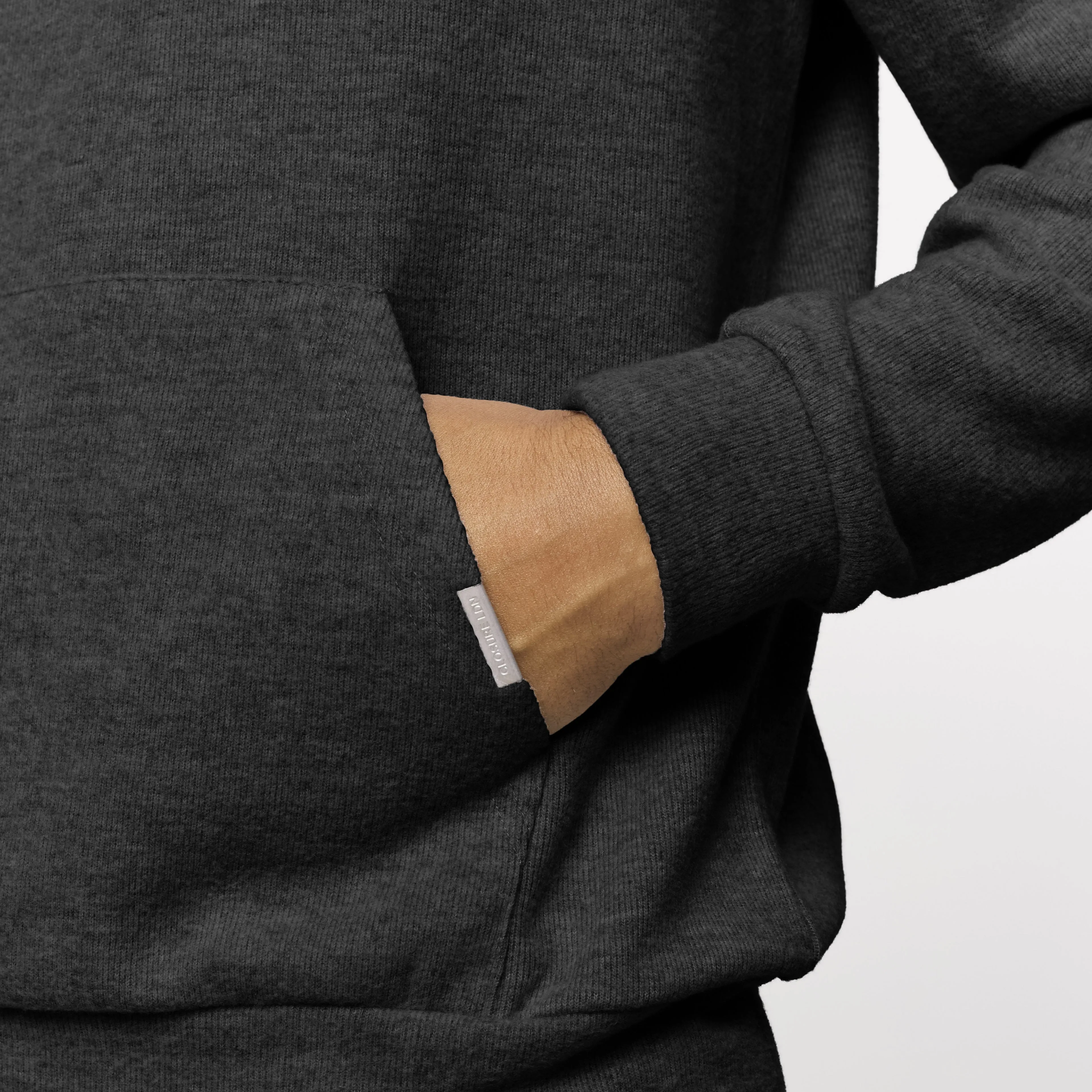 Soft Knit Hoodie | Charcoal Comfy Fit Tight Fit