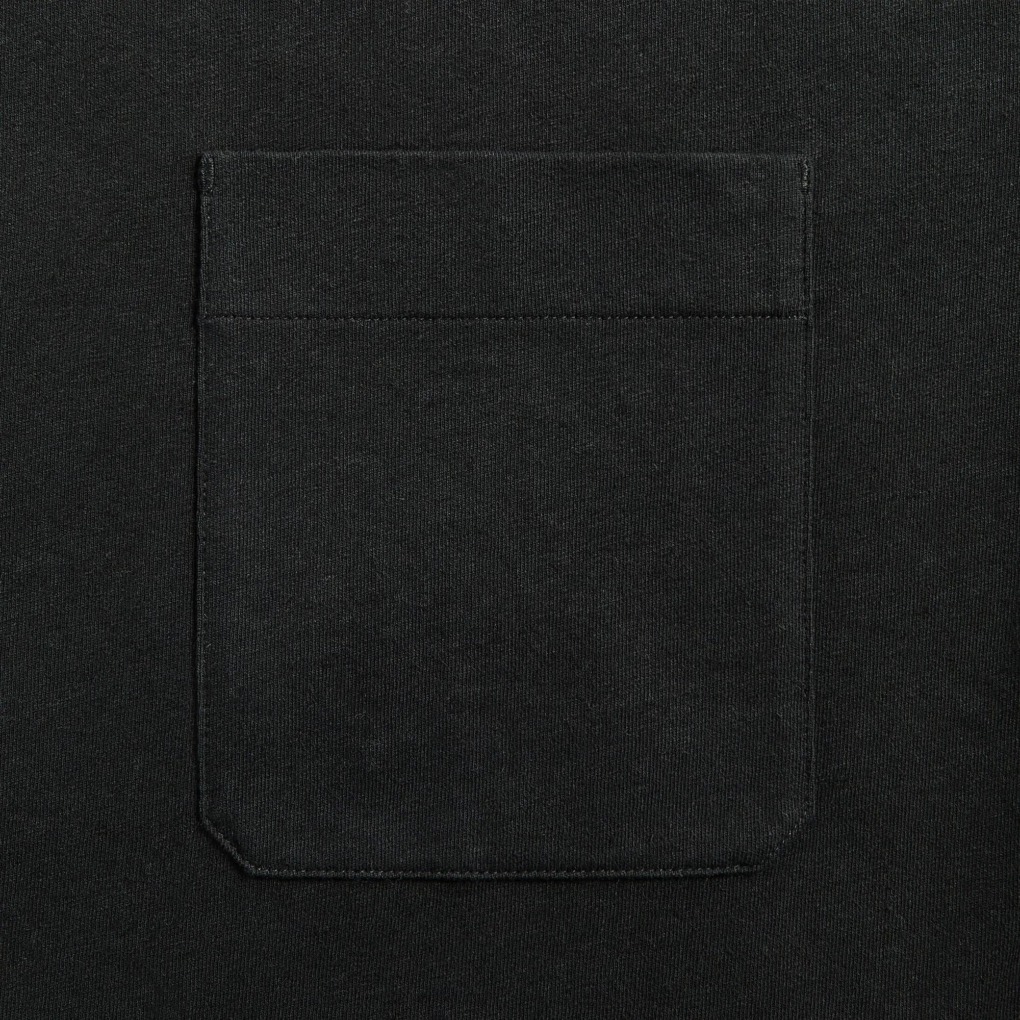 MoistureWicking Technology Teenager coolness Lemaire Boxy Short Sleeve Tee - Jet Black