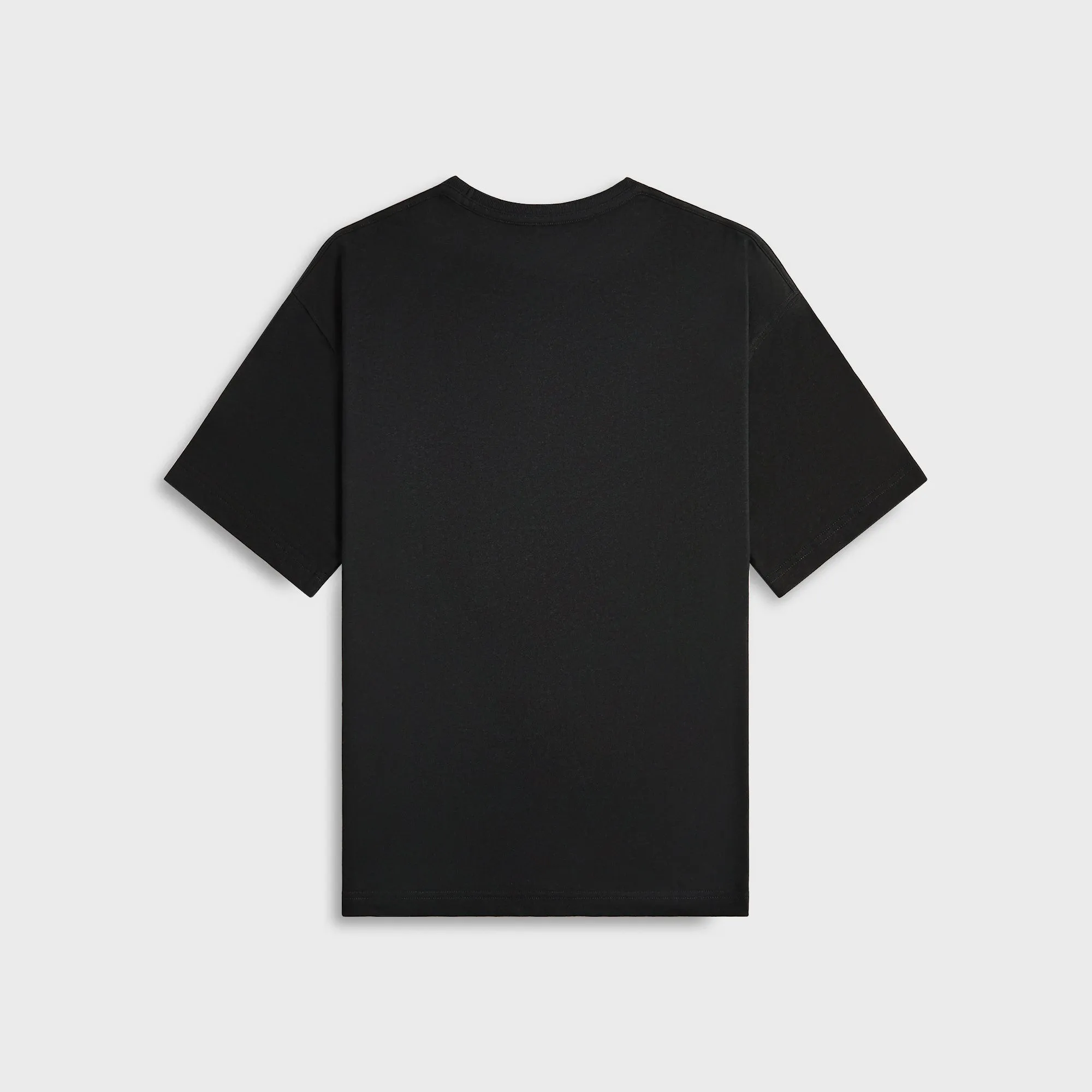 Cozy and Fashionable Abrasion resistant Lemaire Boxy Short Sleeve Tee - Jet Black