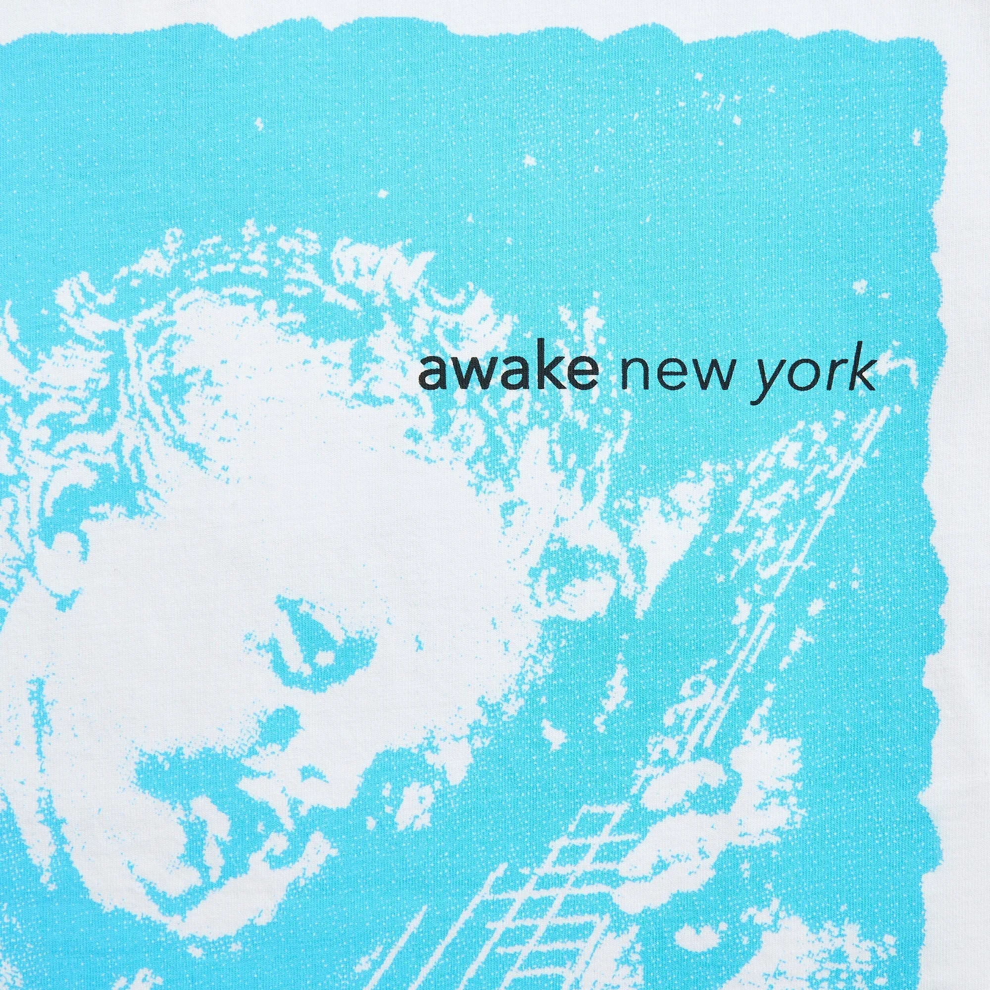 Awake NY Cherub Cities Tee - White Plus Size Lightweight Fashion