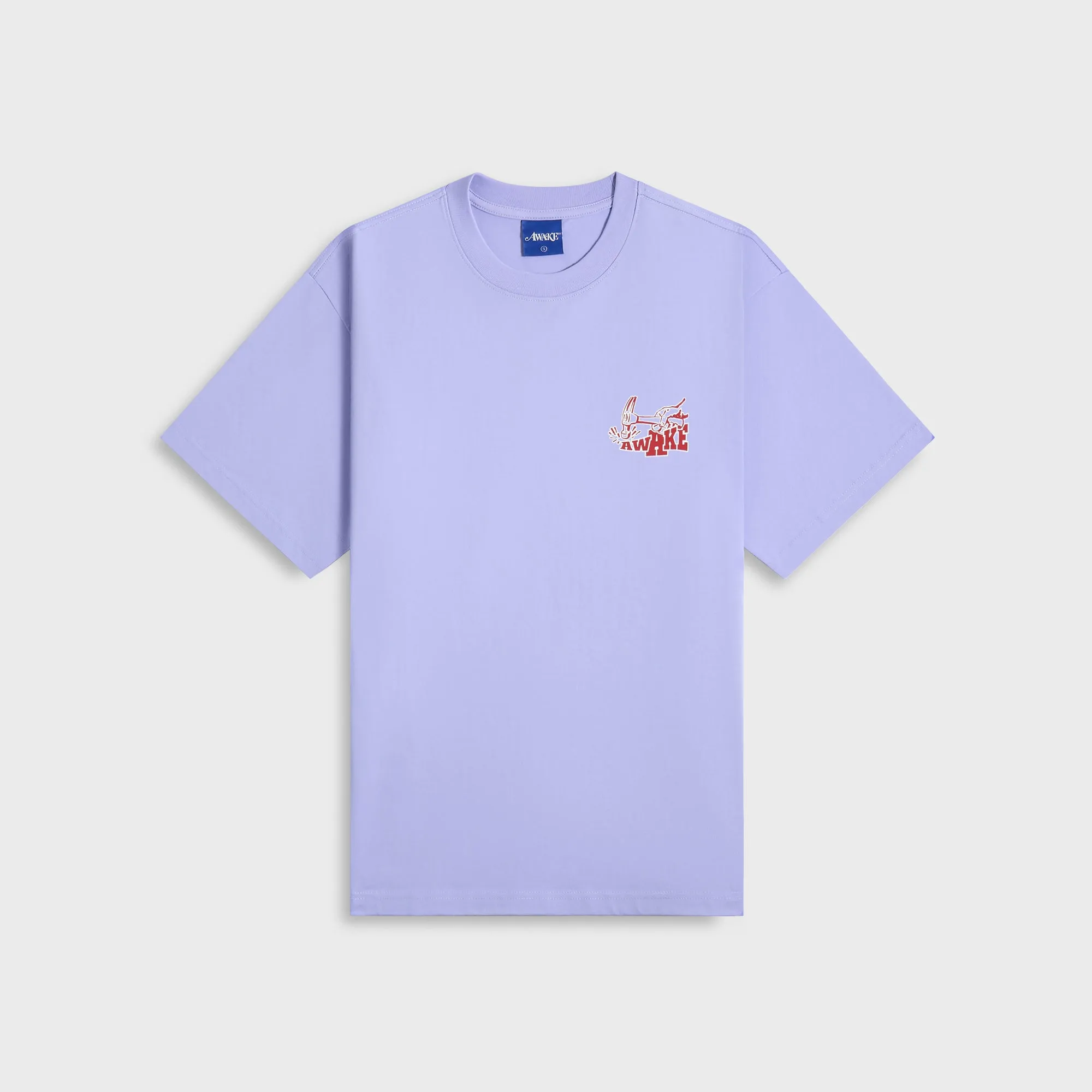 Awake NY Hammer Tee - Periwinkle Breathable Design