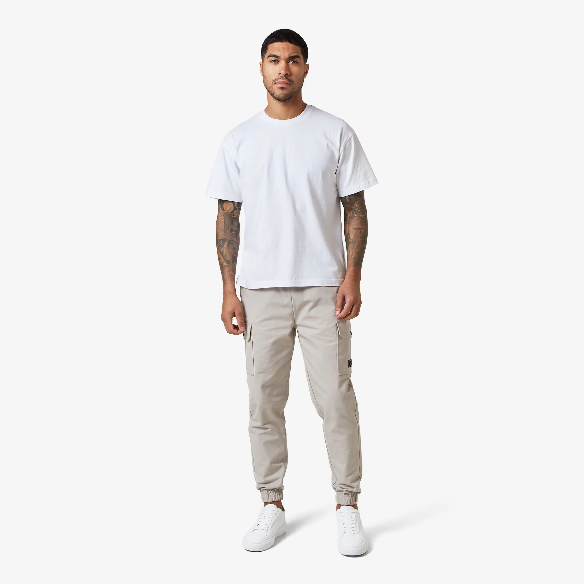 Anti Snag Fabric Layer-Friendly Utility Cargo Pant | Stone