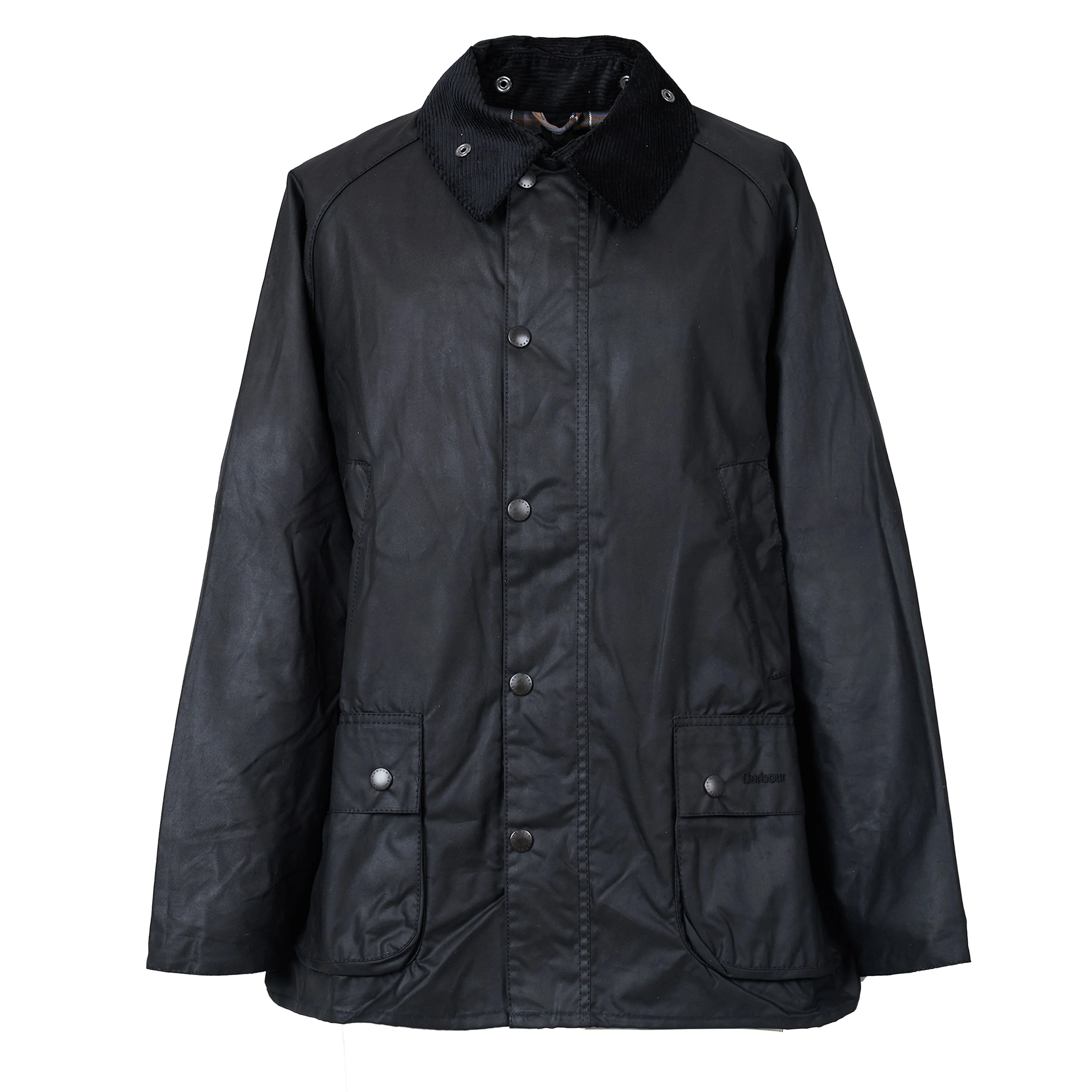 Barbour Bedale Wax Jacket Black UV Protection Finish Luxury Appeal