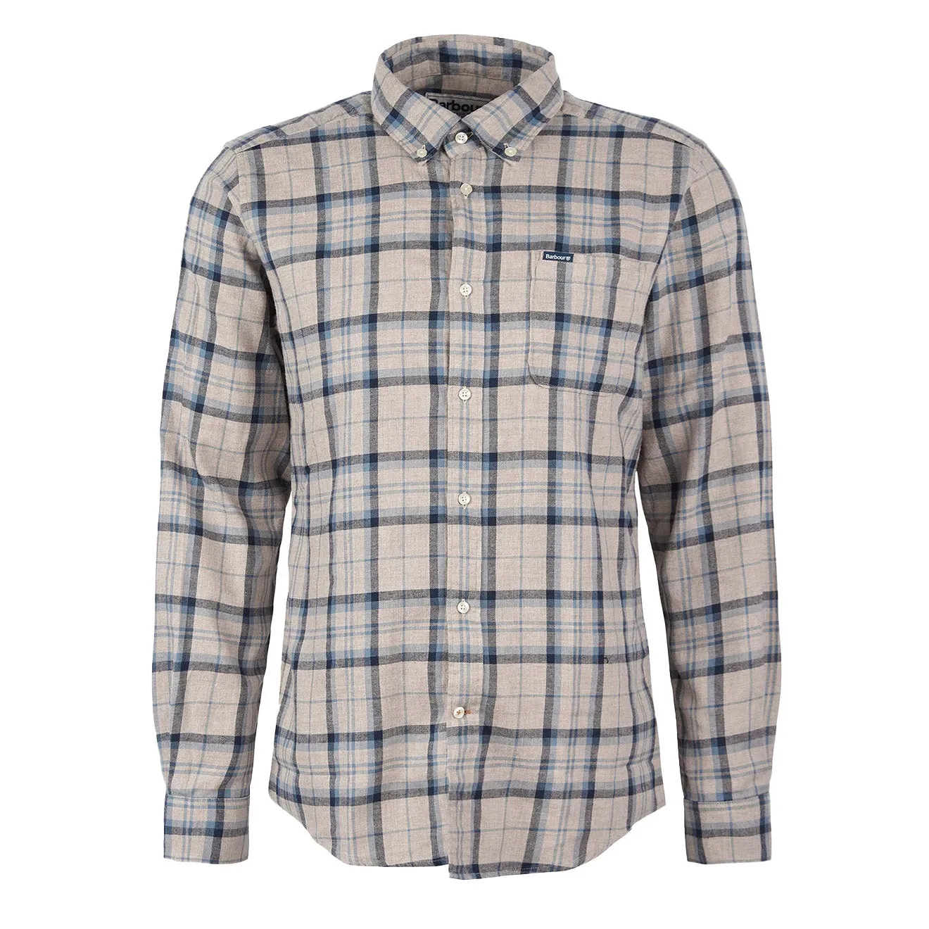 Casual Chic Barbour Deerpark Tailored Shirt Ecru