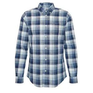 Durable Thread Construction Barbour Hillroad Tailored Shirt Classic Navy