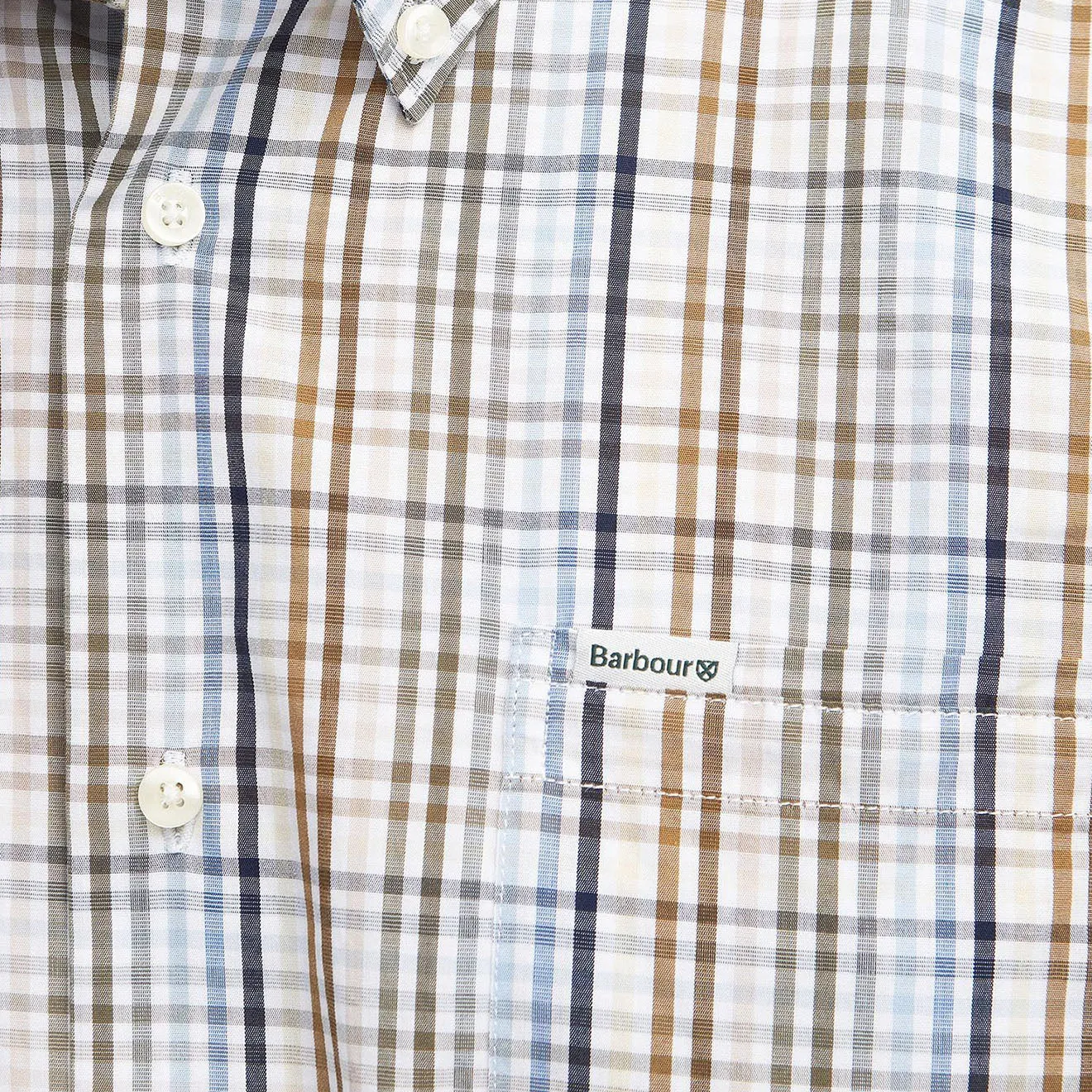 Barbour Malton Regular Shirt Sky Lightweight Layers