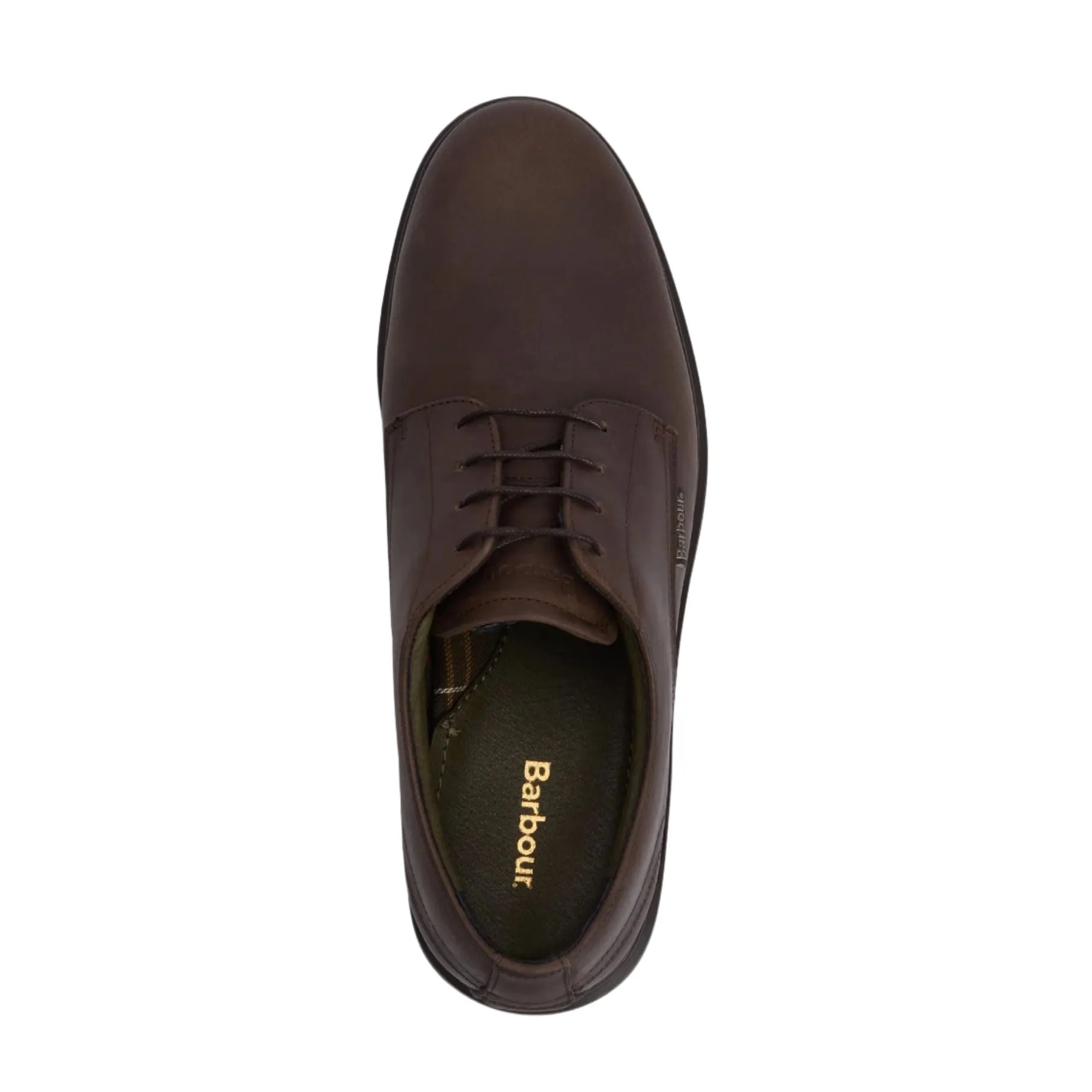 Sustainable Use Barbour Mens Shoe Carthy Derby Dark Brown