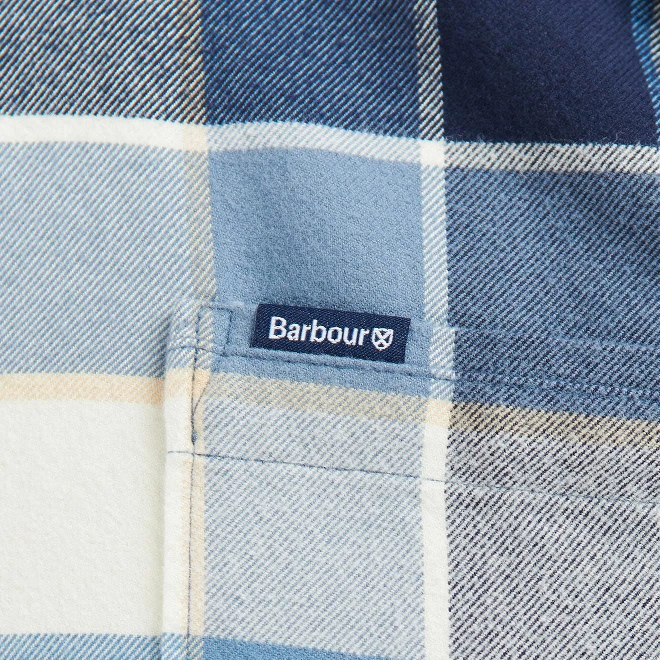 Barbour Valley Tailored Shirt Blue Casual Hangout
