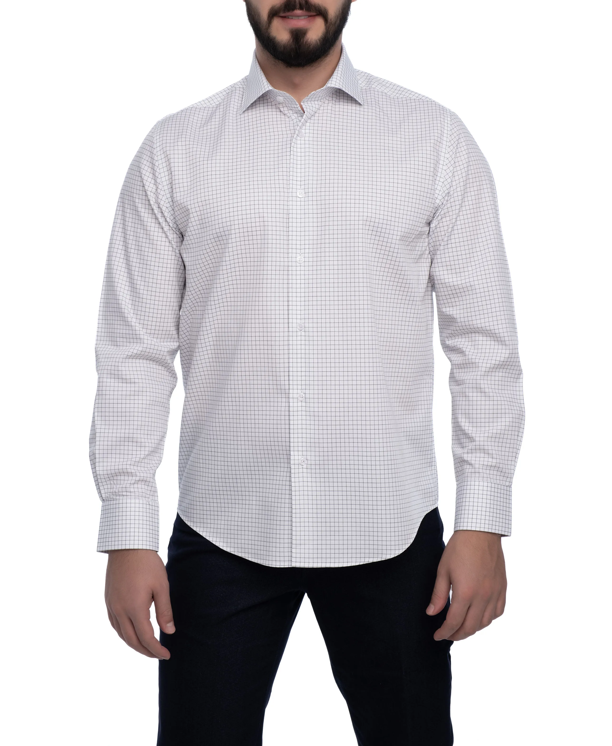 BARRON SLIM FIT COTTON SHIRT Eco-friendly Abrasion Resistant Edges
