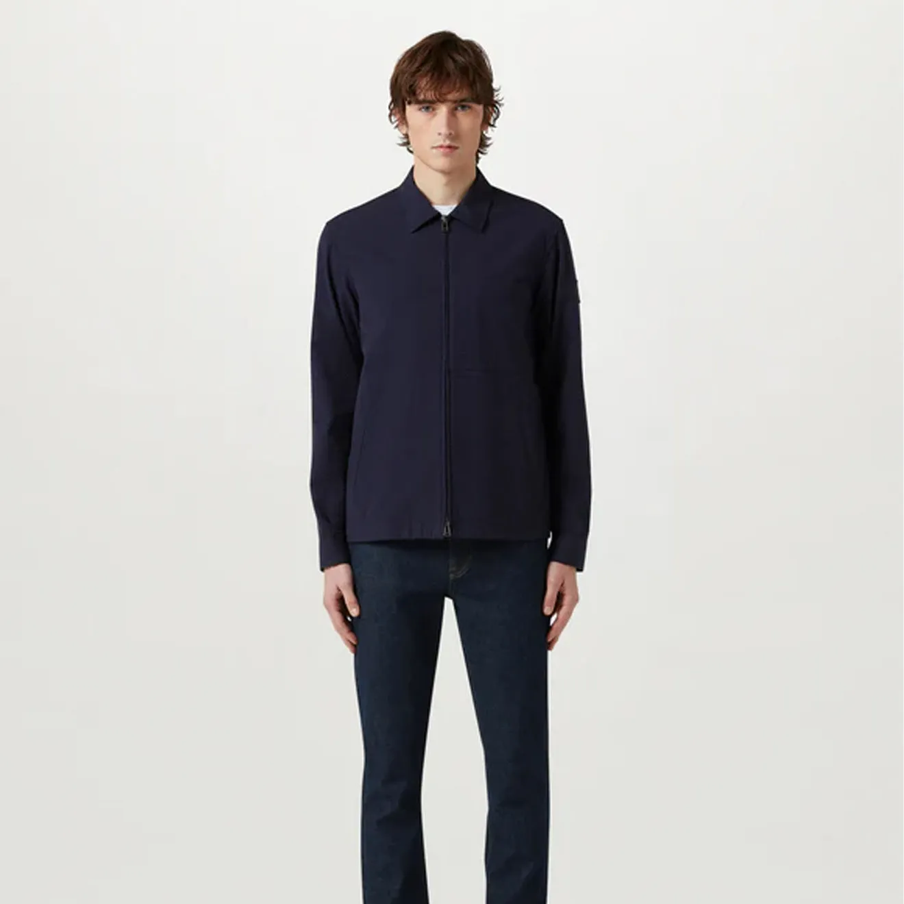 Belstaff Channel Overshirt Dark Ink Timeless Classic