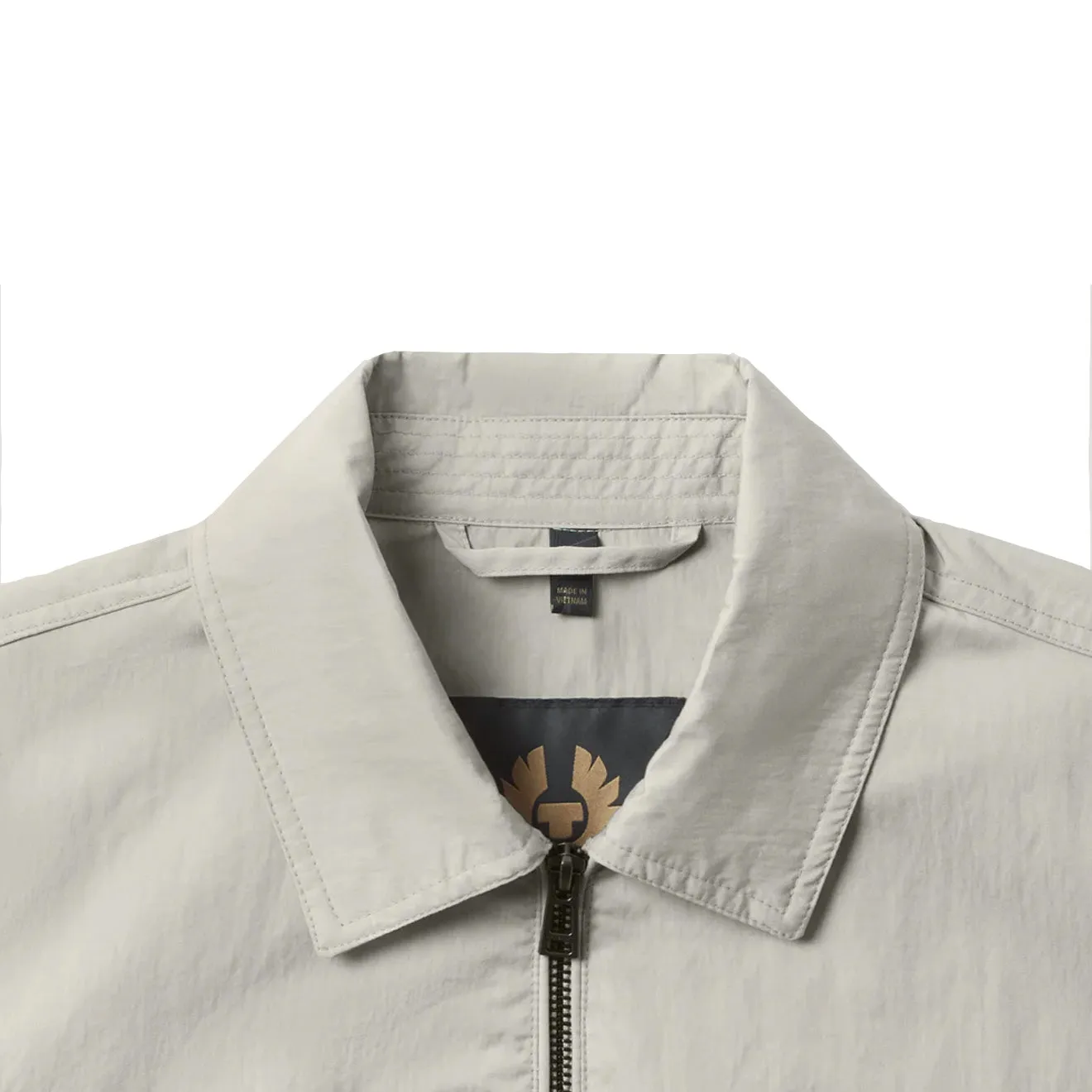 Tall Option sporty wear Belstaff Drome Overshirt Cement Grey