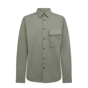 Earthy Hue Belstaff Scale Shirt Sage Green