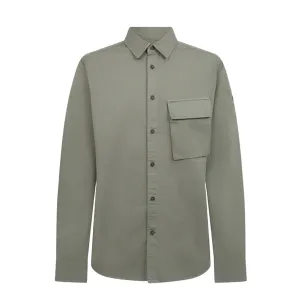 Belstaff Scale Shirt True Olive Odor Control Fabric