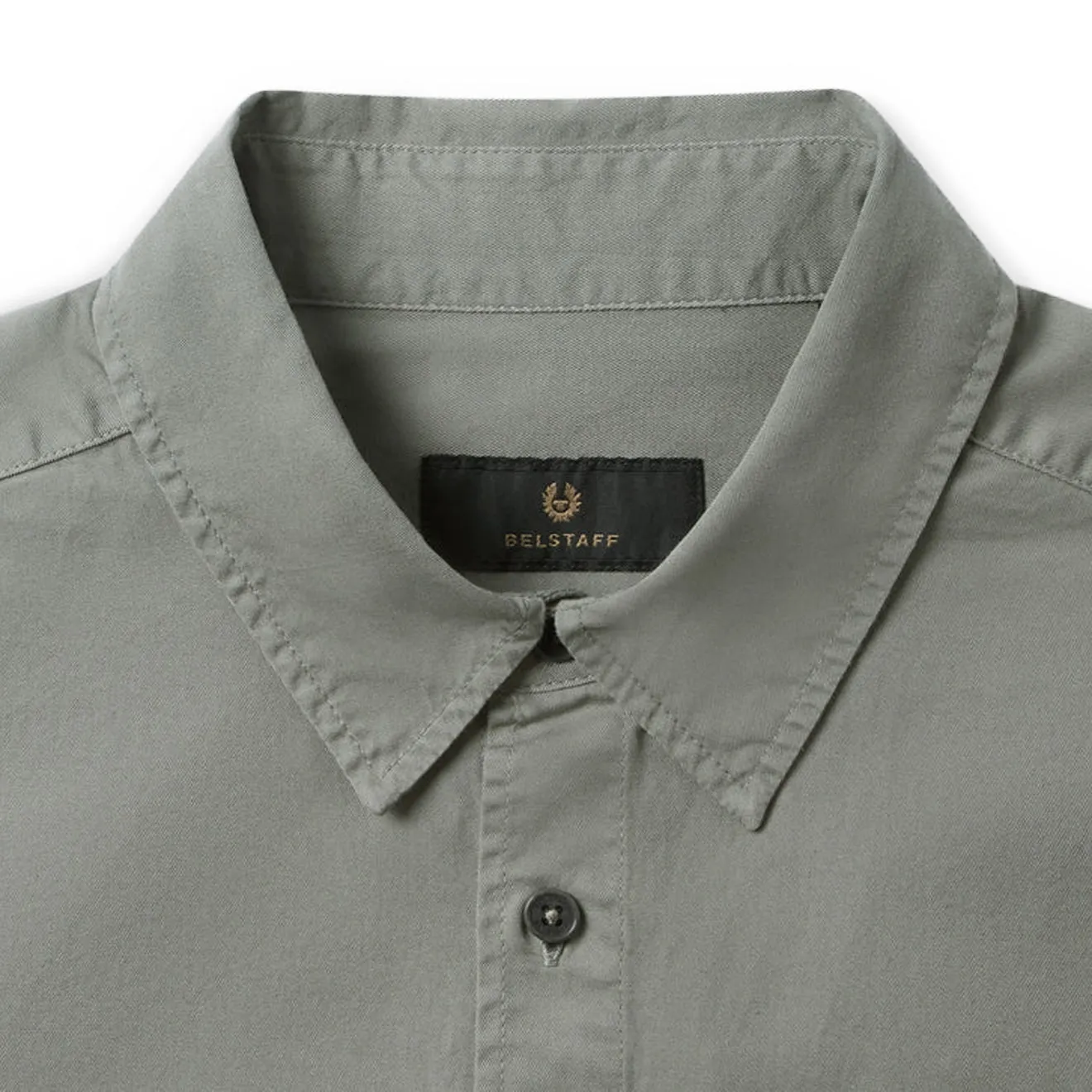 Belstaff Scale Shirt True Olive Social Meetup