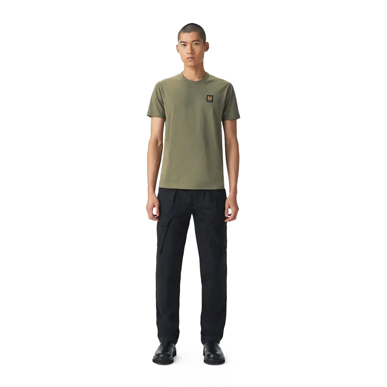 Bold Style Weekend Smart Look Belstaff T-Shirt True Olive