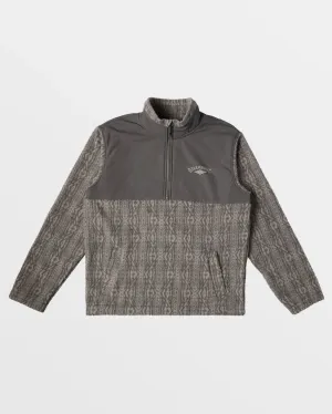 Billabong Mens Sweatshirt Boundary Re-Issue Mock-Neck Thermal Insulation