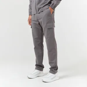 Smart Utility Open Hem Trouser | Charcoal Shape Flex
