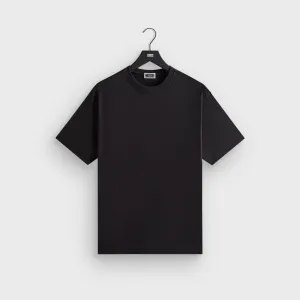 Kith Alex II Boxy Tee - Black Comfort Fit Design Sporty Style