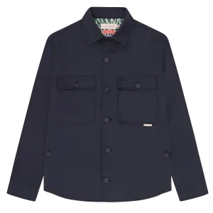 Bold colors Work Appropriate Sealskinz Whissonsett Water Repellent Buttoned Shirt Navy