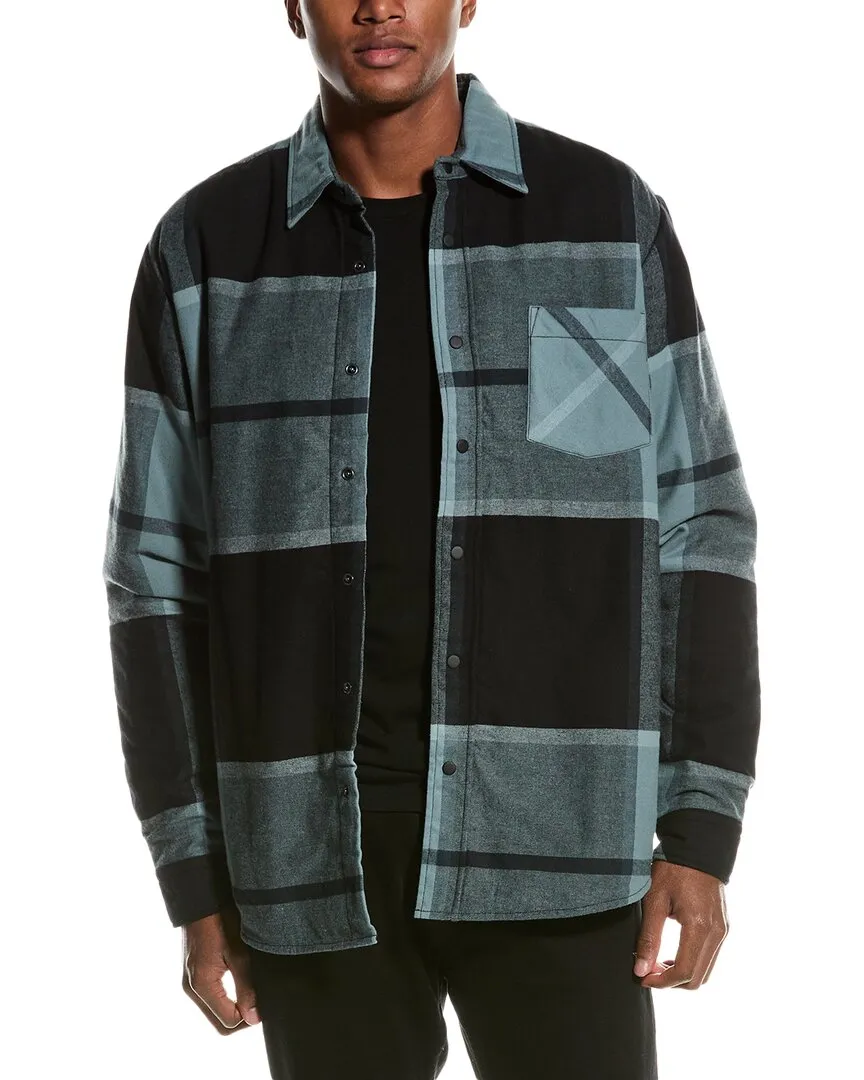 BOSS Hugo Boss Lambini Relaxed Fit Shirt Jacket Odorless Binding Tape gender-neutral