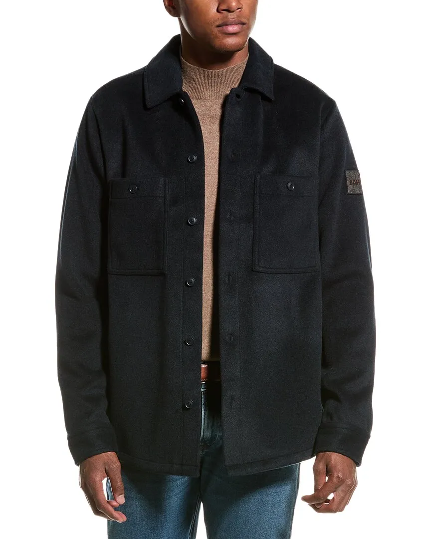 BOSS Hugo Boss Locky Shirt Jacket Premium Comfort Warm Weather Wear