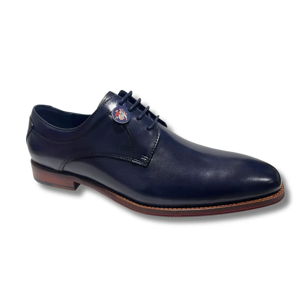 Bowe & Bootmakers Mens Shoe Goretti Liberty Blue Style Renewal High Rise
