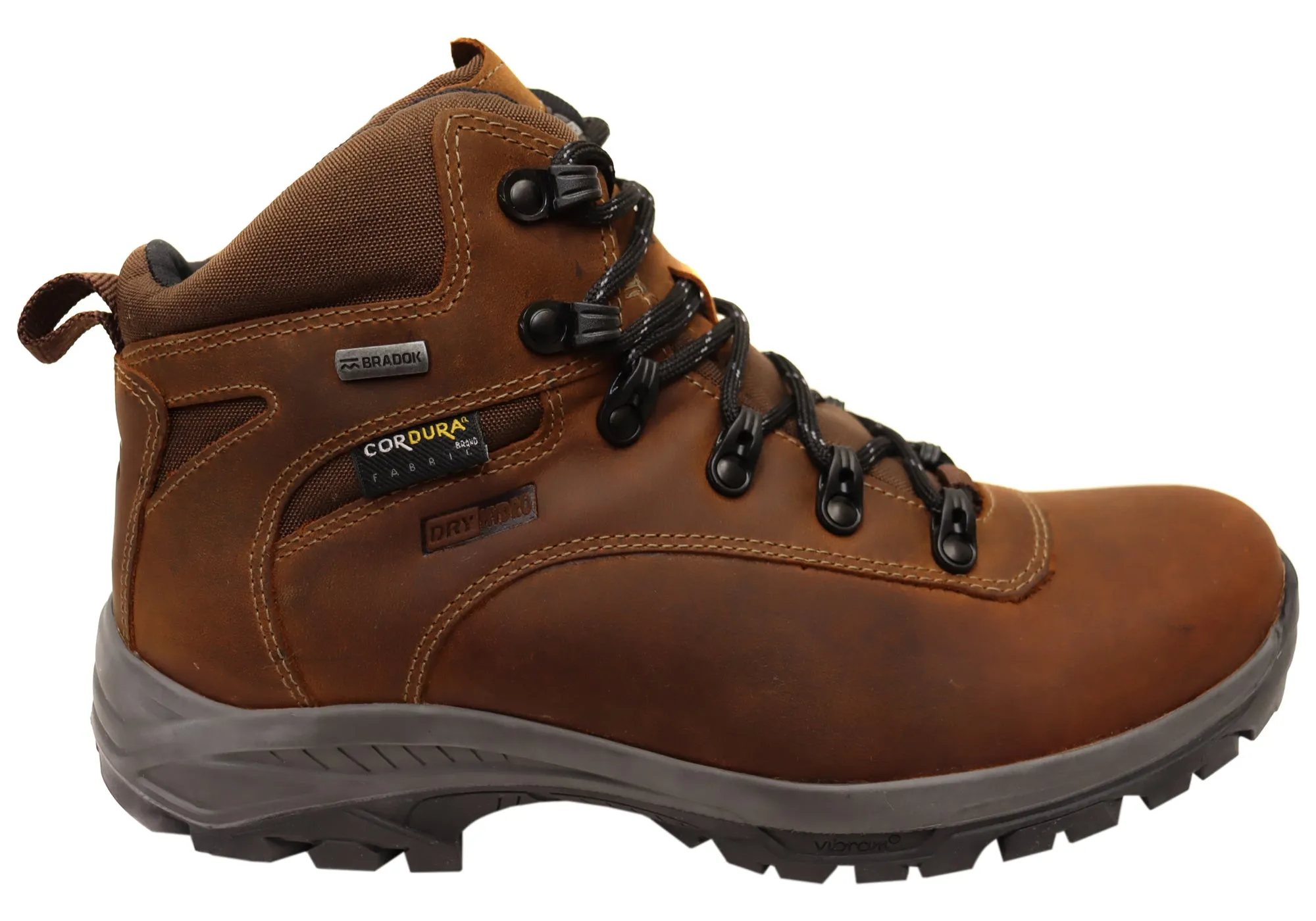 Extreme Comfort Padded Interior Rainy Day Commuter Bradok Aconcagua Mens Comfort Leather Hiking Boots Made In Brazil