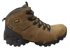 Premium Performance Bradok Nyiragongo Mens Comfort Leather Hiking Boots Made In Brazil