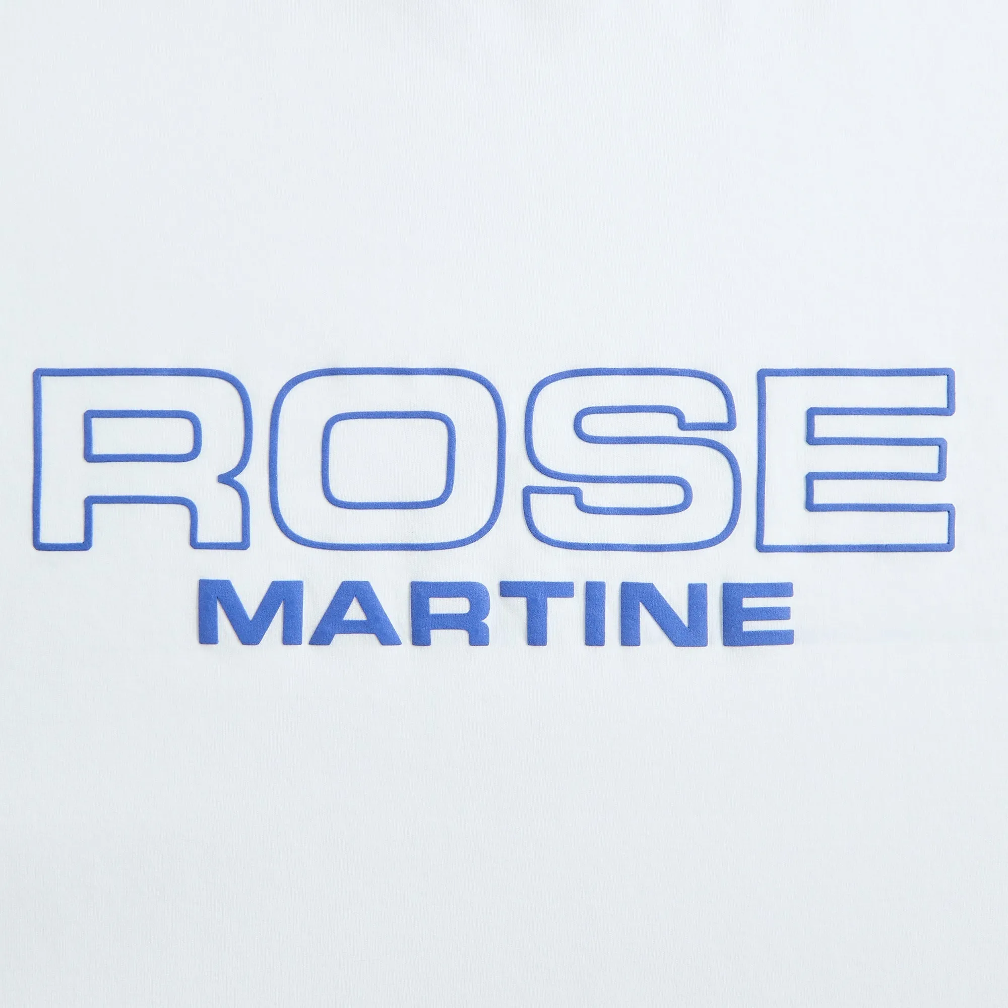 Soft Layer Martine Rose Classic Tee - White Rose Martine