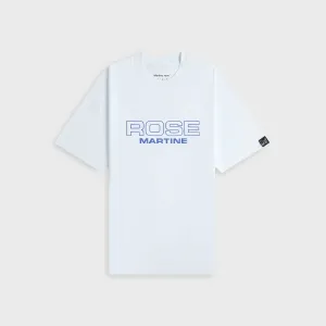 hiking clothes Martine Rose Classic Tee - White Rose Martine
