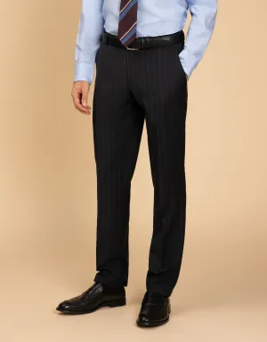 Convertible legs Lotus Navy Stripe Suit Trouser