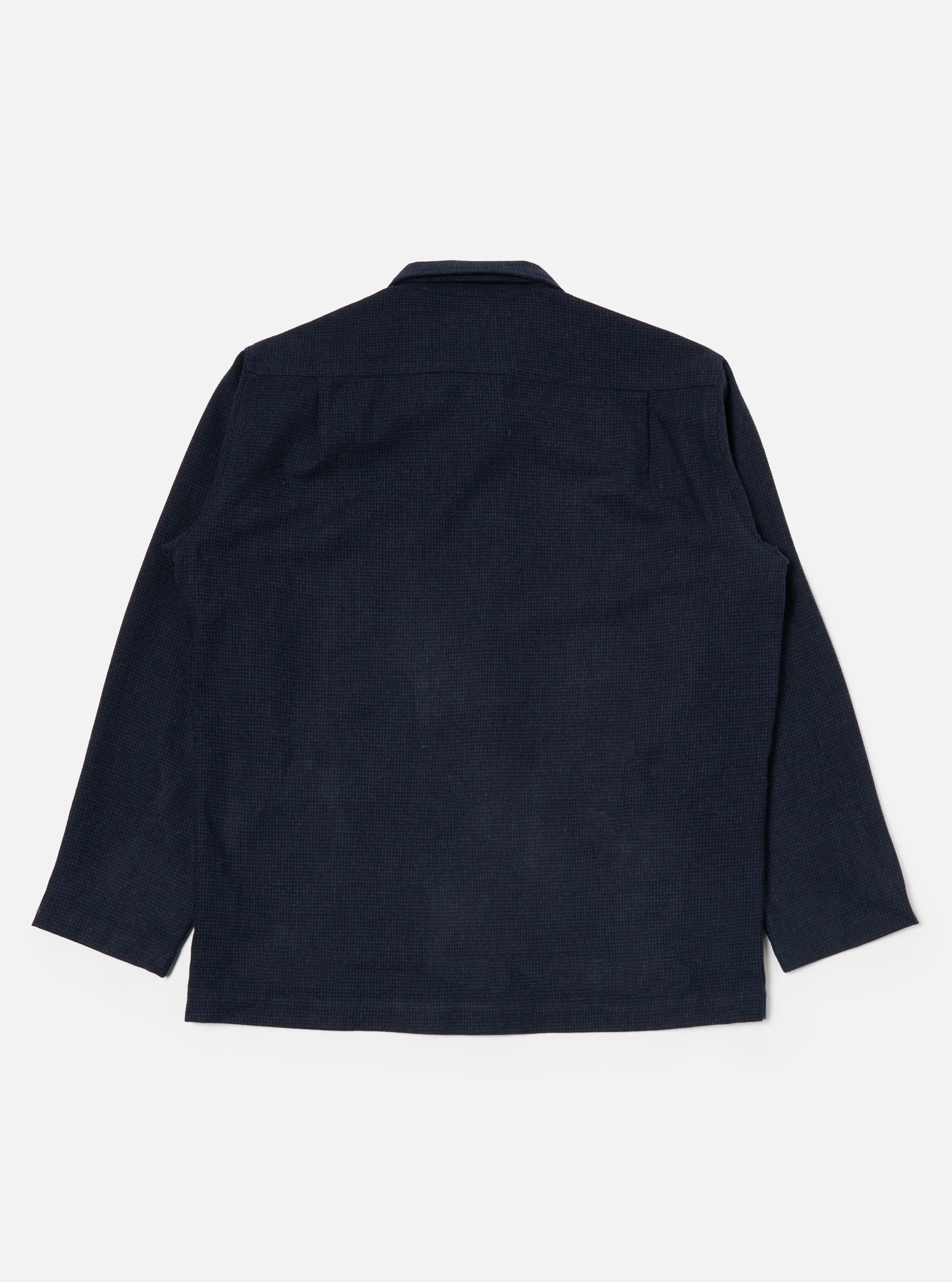 Smart Design Universal Works Easy Overshirt Brushed Bari Navy