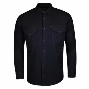 Filson Lightweight Alaskan Guide Shirt Midnight Navy Spring Break Breathable Material