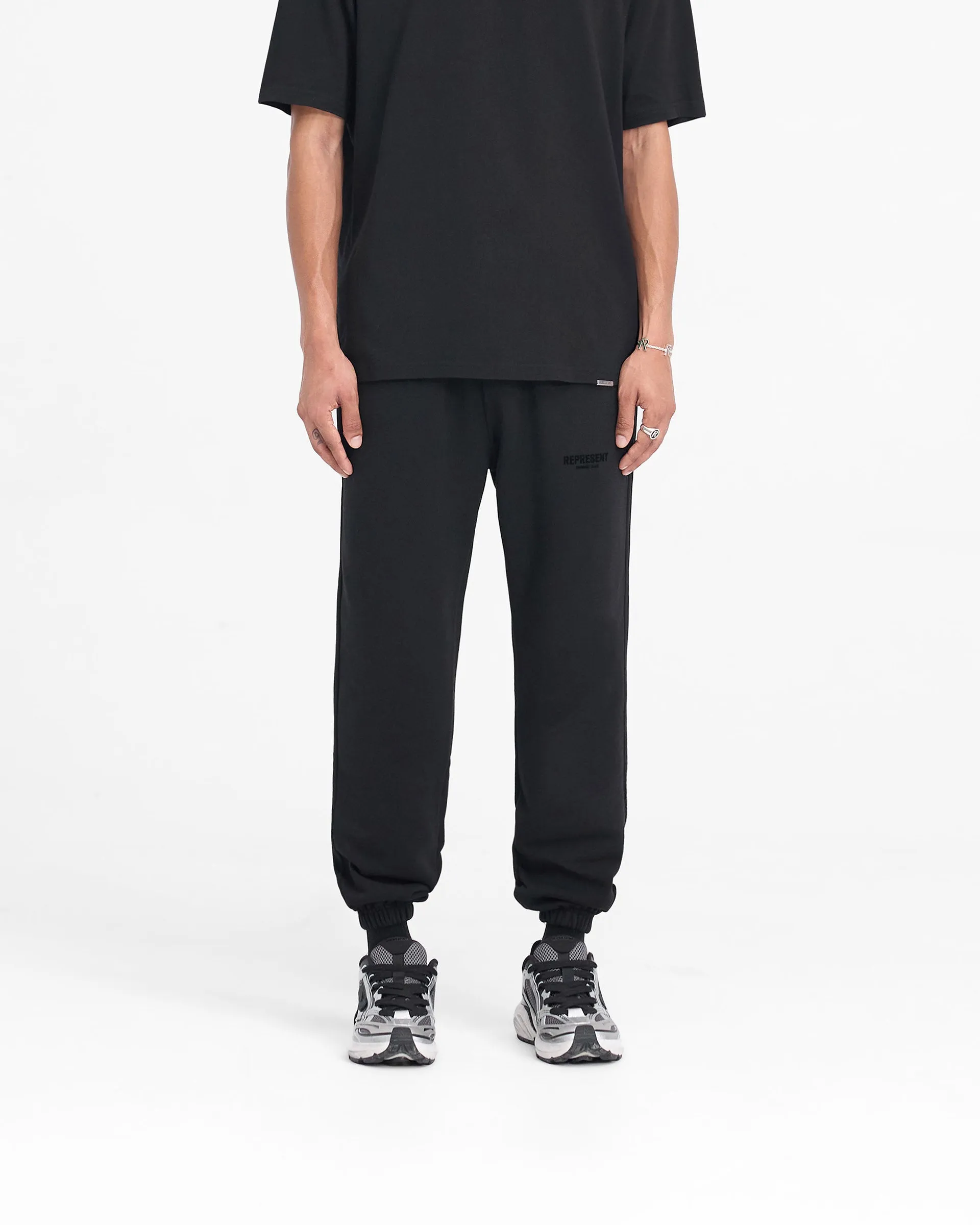 Casual Performance Represent Owners Club Flocked Sweatpant - Black