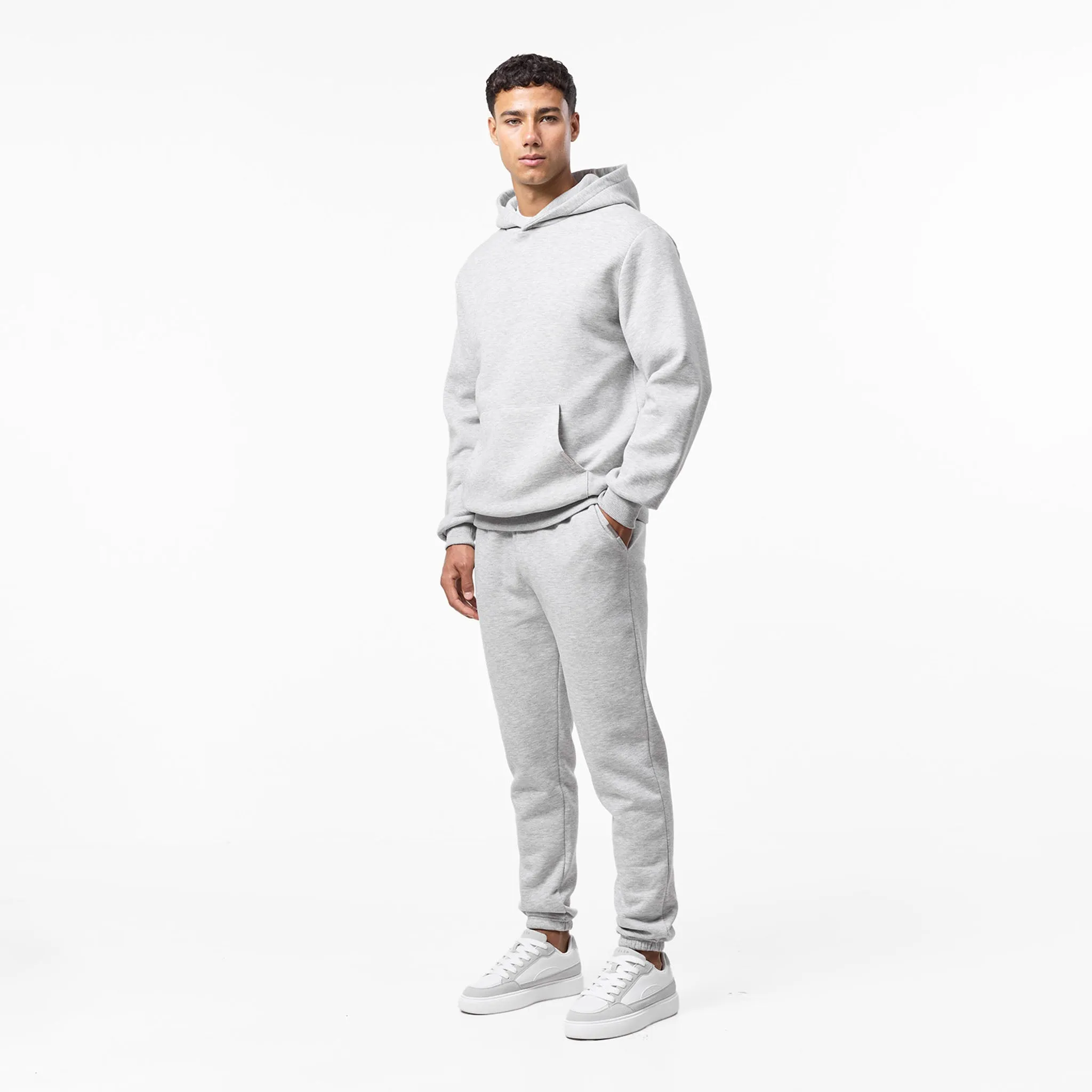 Comfort Wear Comfort Design Relaxed Fit Hoodie | Grey Marl