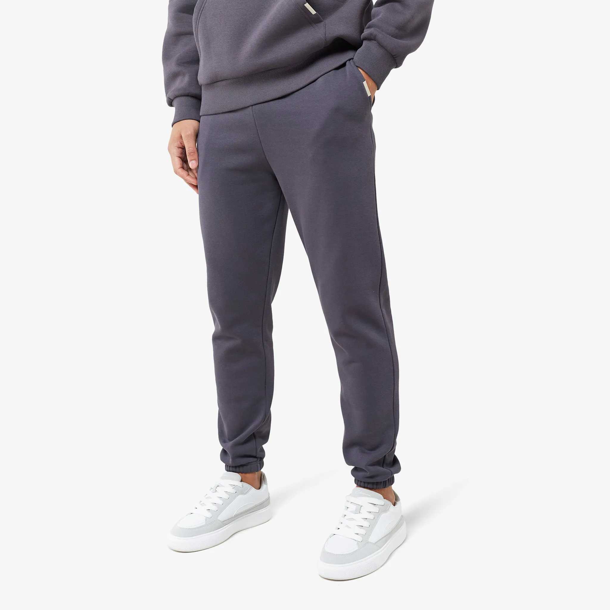 Relaxed Fit Signature Hoodie | Charcoal product twill durability Party Ready