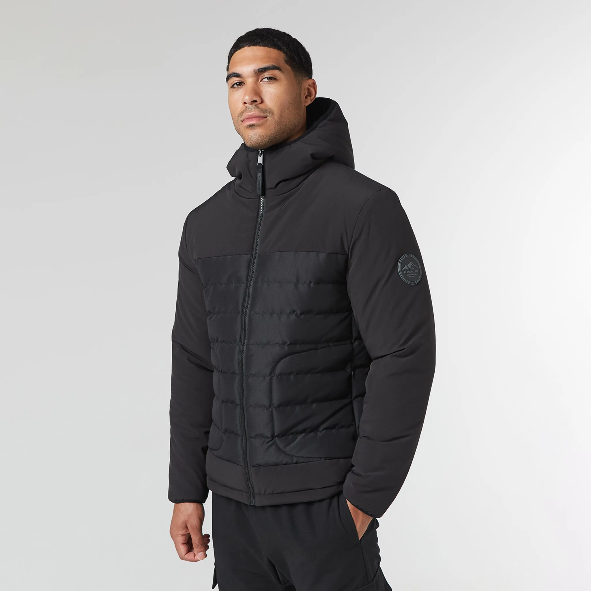 Contrast Soft Shell Jacket | Black Transitional Layer