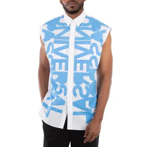 Sleek Fit Burberry Blue Topaz Universal Passport Sleeveless Shirt