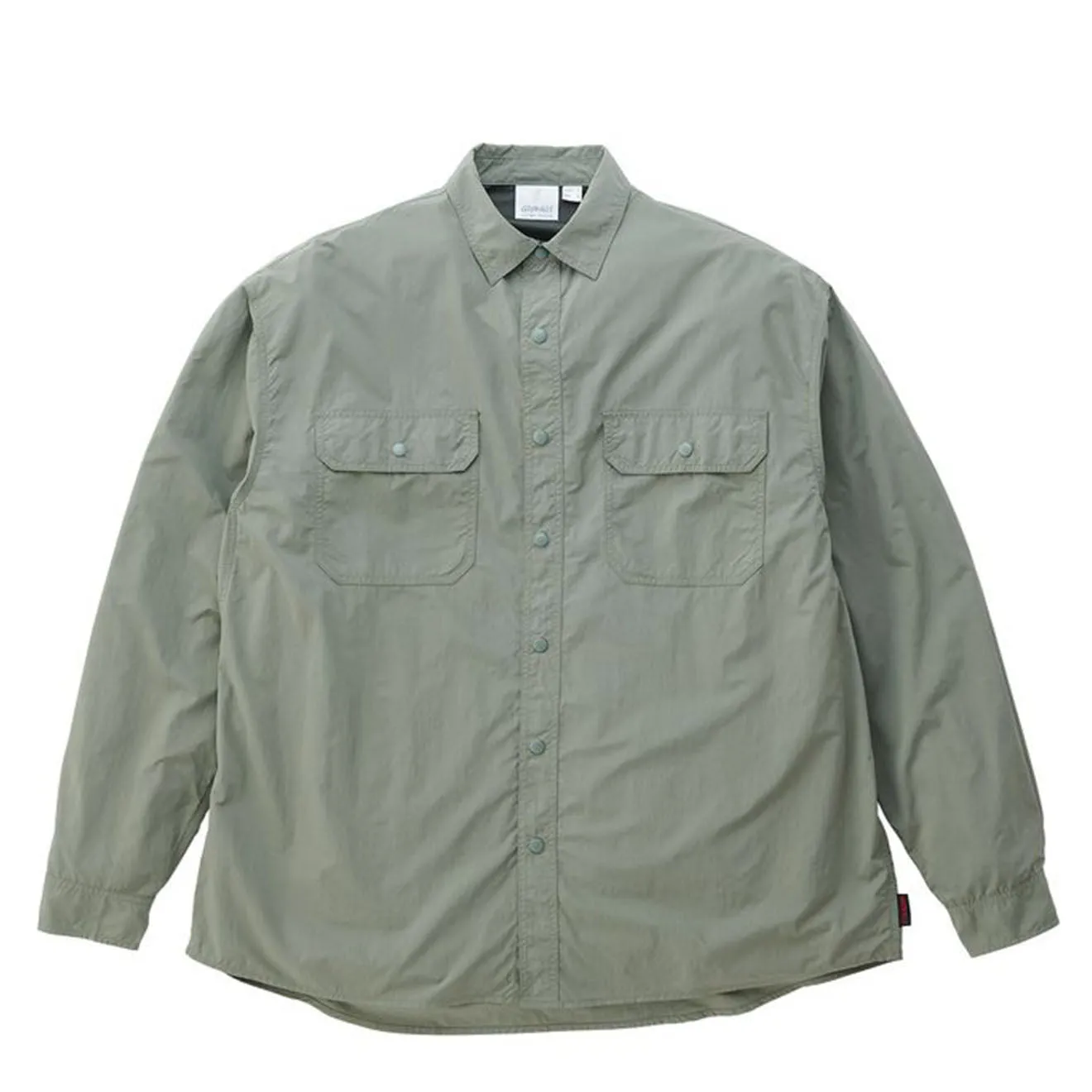 Gramicci Stance Shirt Sage Layering Essential Thermoregulating Fabric