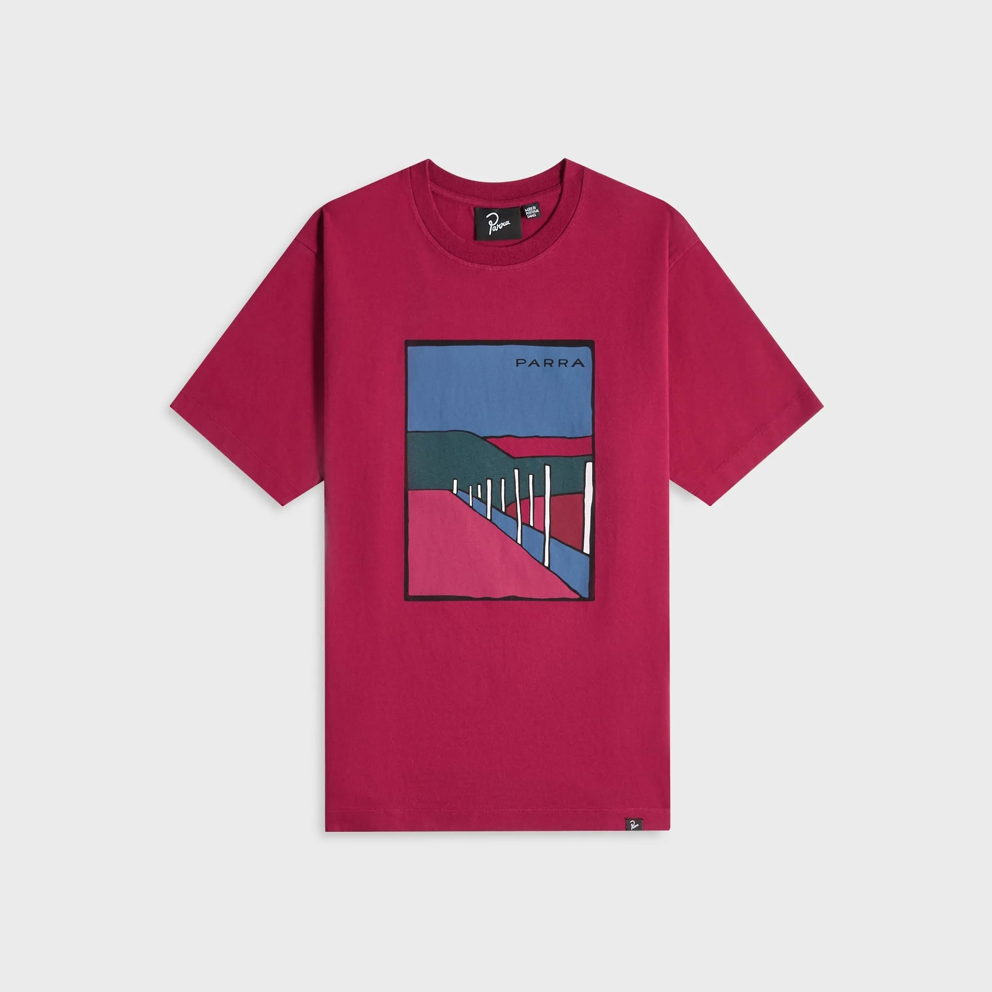Quick Fit Comfort by Parra Beach Parking Tee - Raspberry