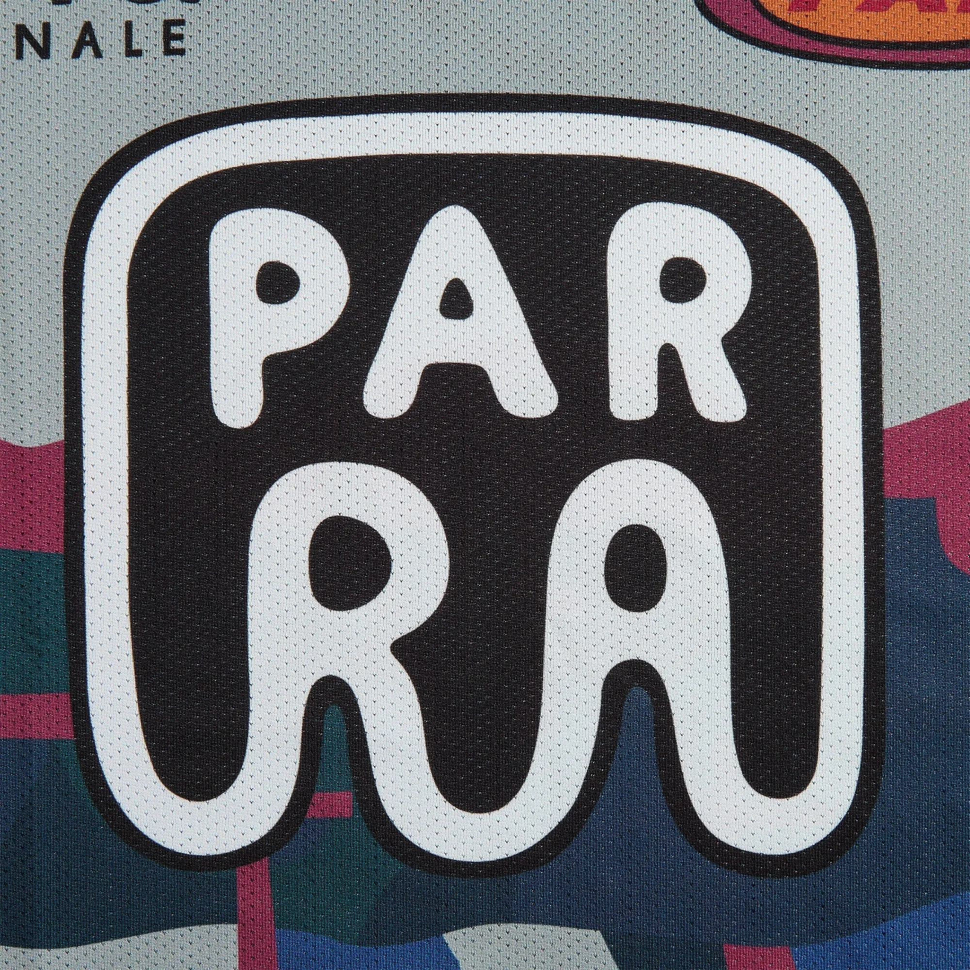 Wear Resistant Fabric by Parra Dirt Jumper Long Sleeve Tee - Grey