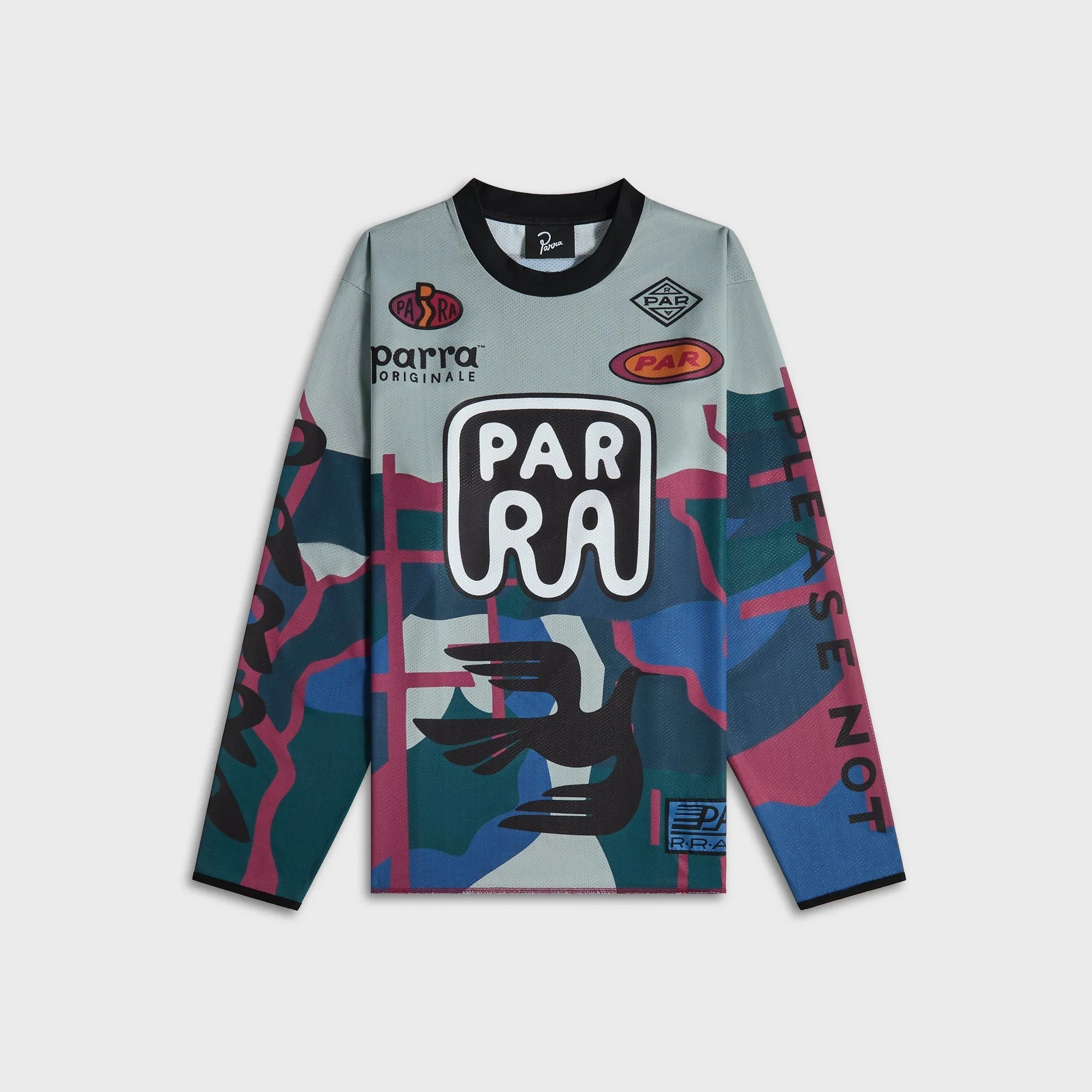 Casual Design by Parra Dirt Jumper Long Sleeve Tee - Grey