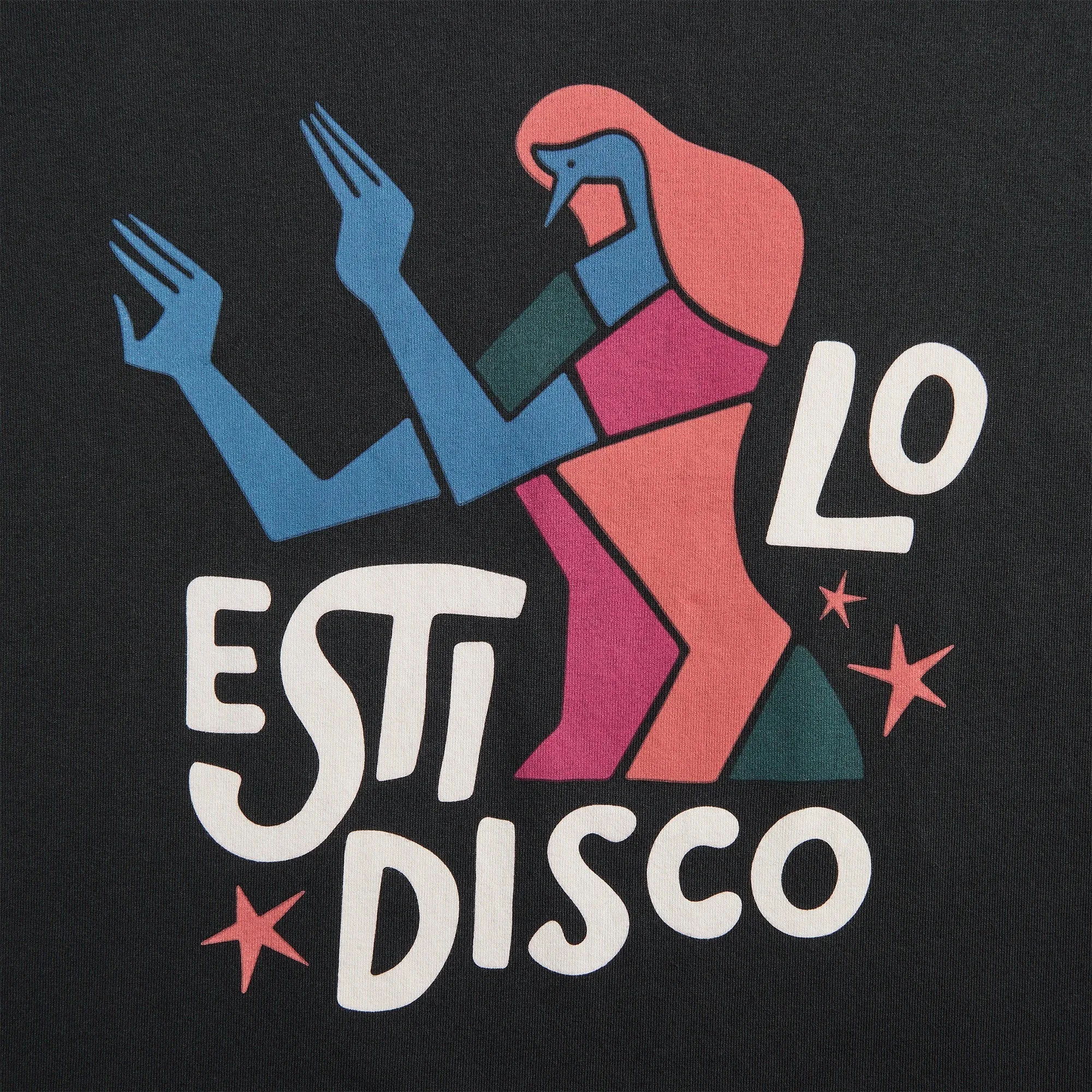 by Parra Estilo Disco Tee - Black Casual Elegance